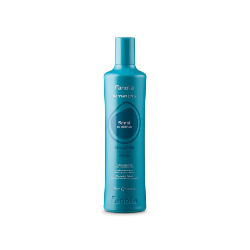 Shampoing doux pour cuir chevelu et cheveux sensibles - Fanola - Produit capillaire professionnel 350ml