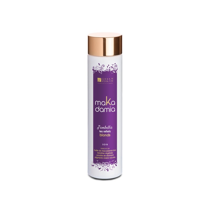 Soin cheveux Blond K Makadamia - Urban Keratin - Produit capillaire professionnel